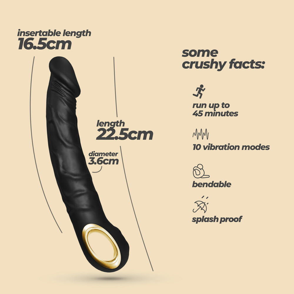 Magnus Bend - Realistische Flexibele Vibrator