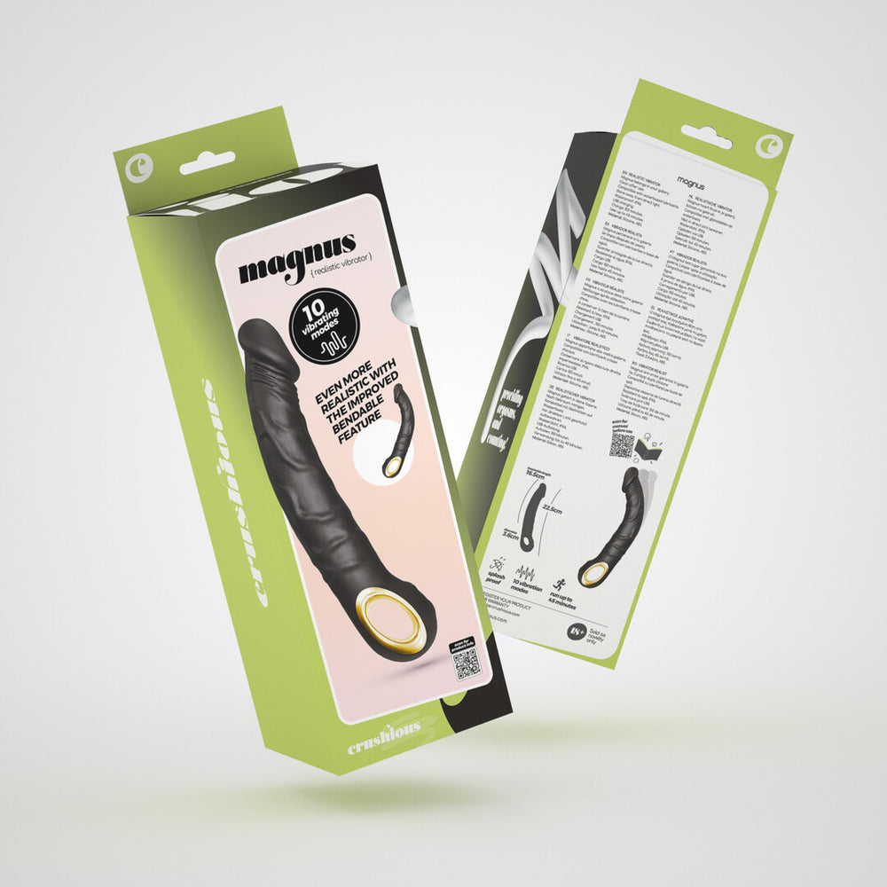 Magnus Bend - Realistische Flexibele Vibrator