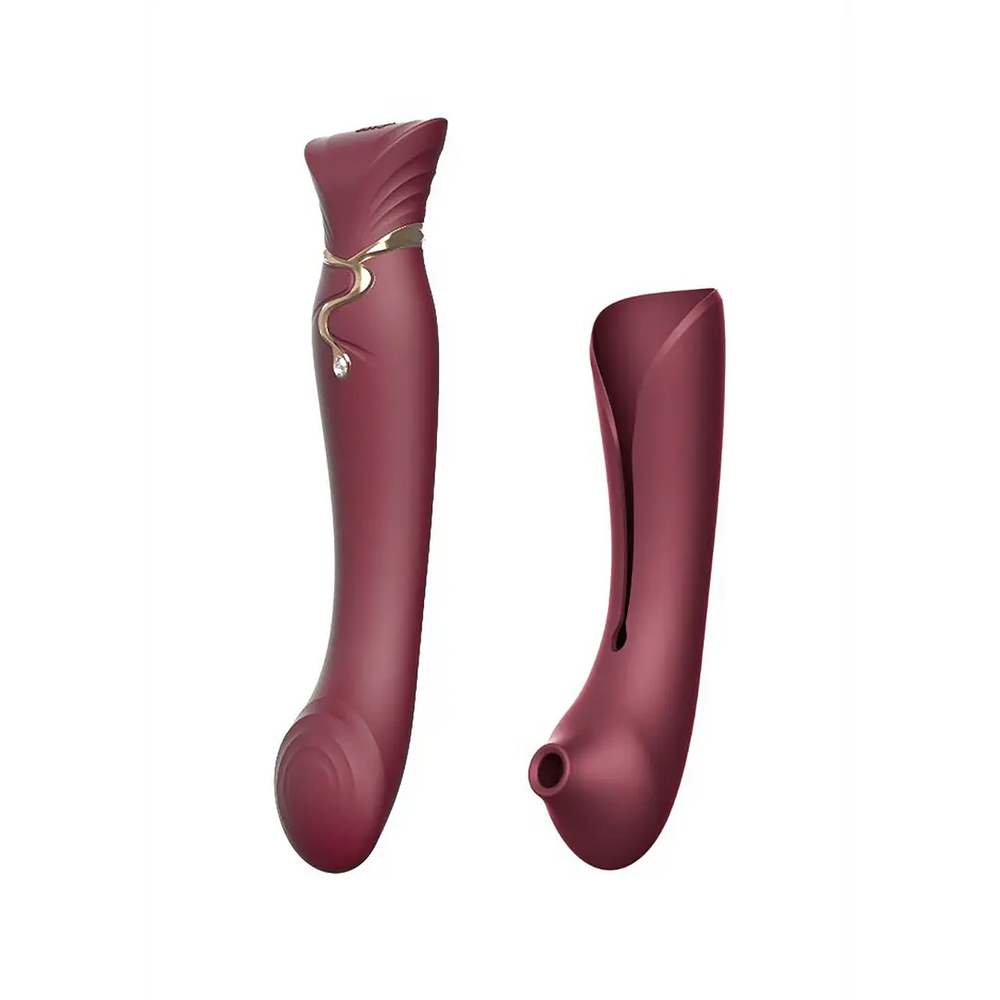 Queen - G-spot PulseWave Vibrator met luchtdruk stimulatie - foto 4