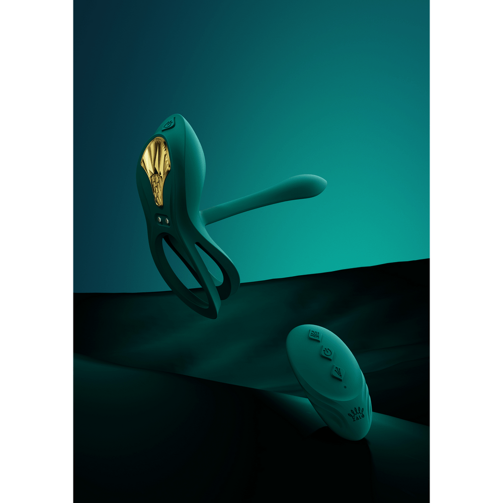 BAYEK - Draagbare Vibrator - Turquoise Groen - foto 8