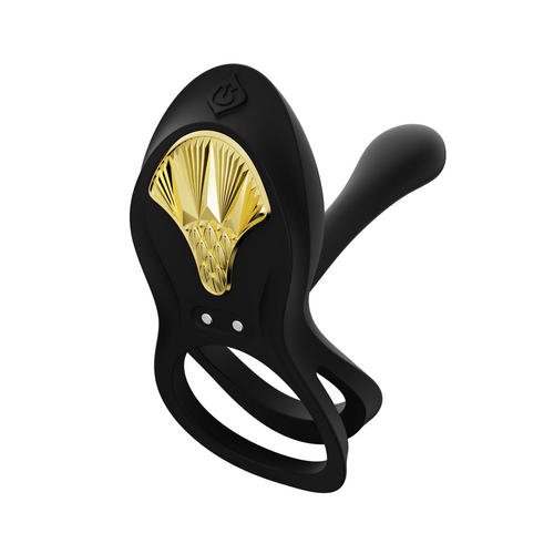 BAYEK draagbare vibrator - obsidiaan black
