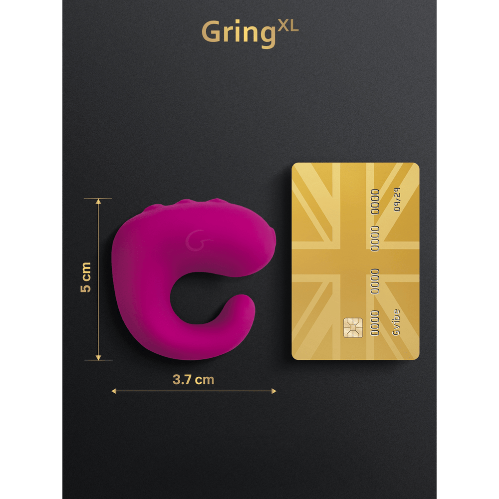 G-Ring Vibrator XL - Sweet Raspberry - foto 6
