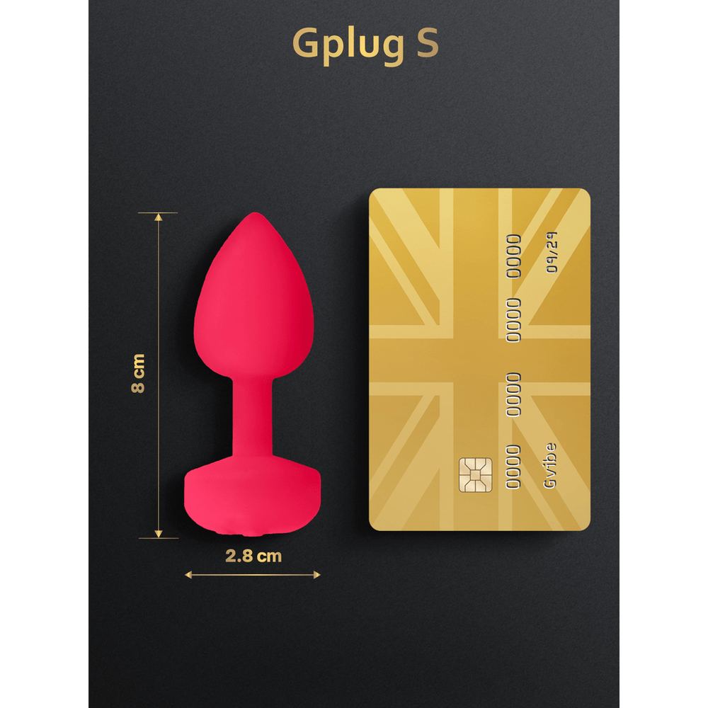 G-Plug Buttplug - Neon Rose - Small - foto 5