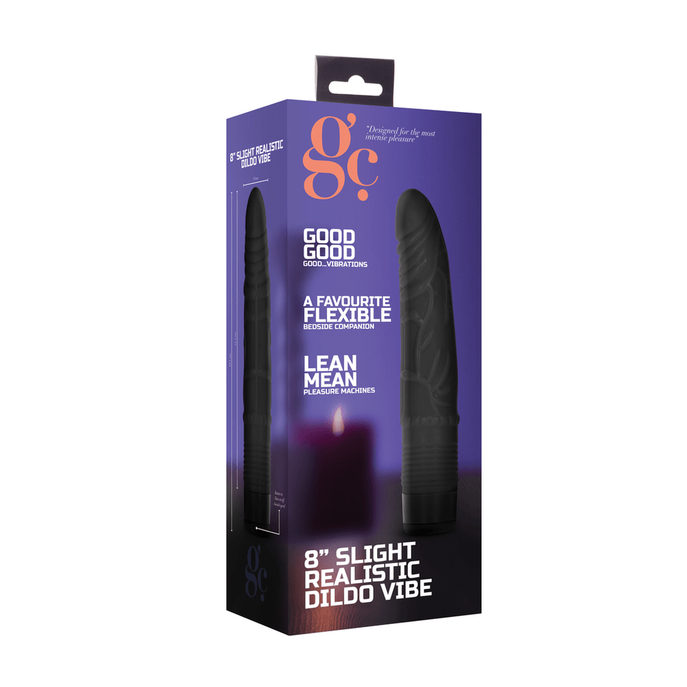 Slight - Realistische Dildo Vibrator - 20 cm - foto 4