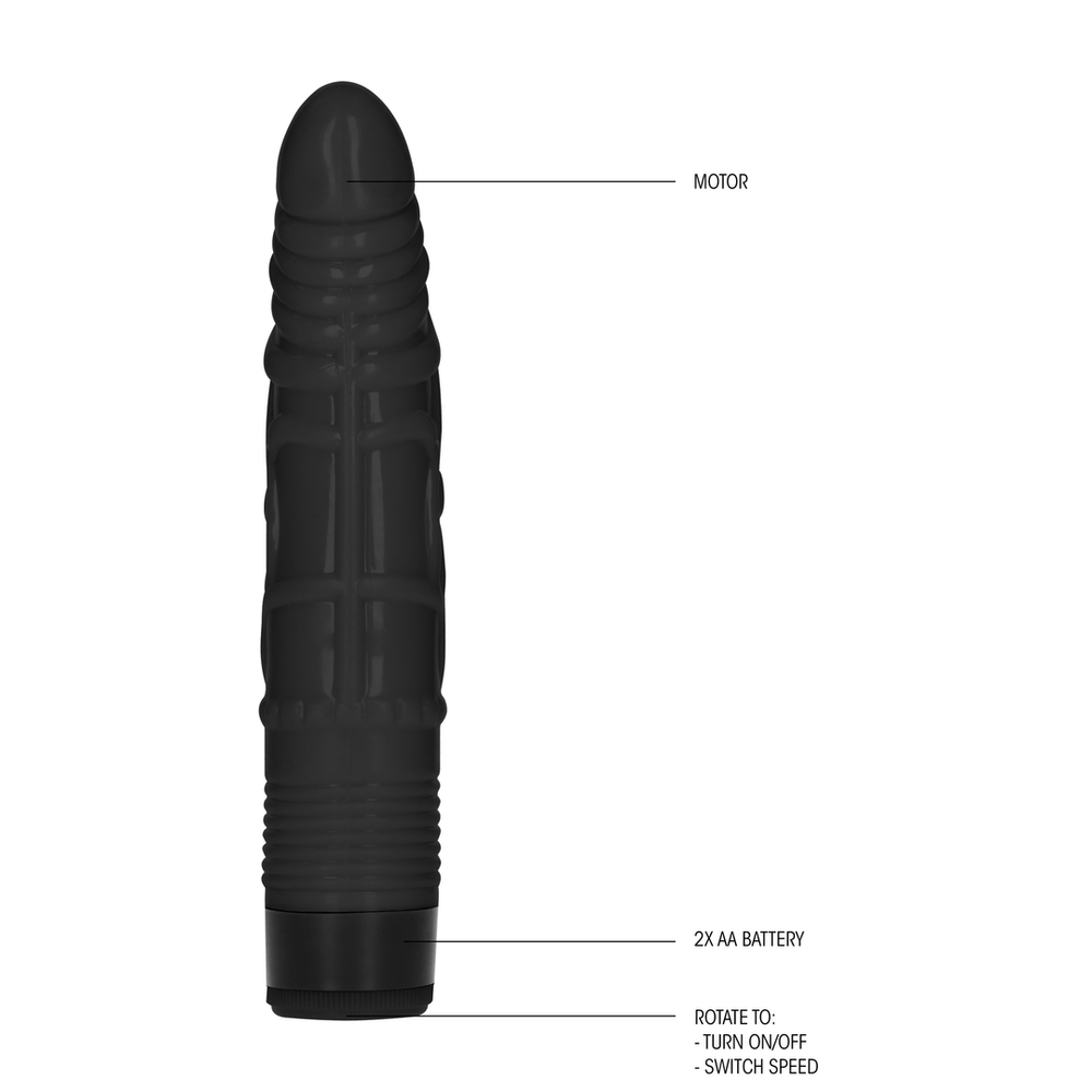 Slight - Realistische Dildo Vibrator - 20 cm - foto 3