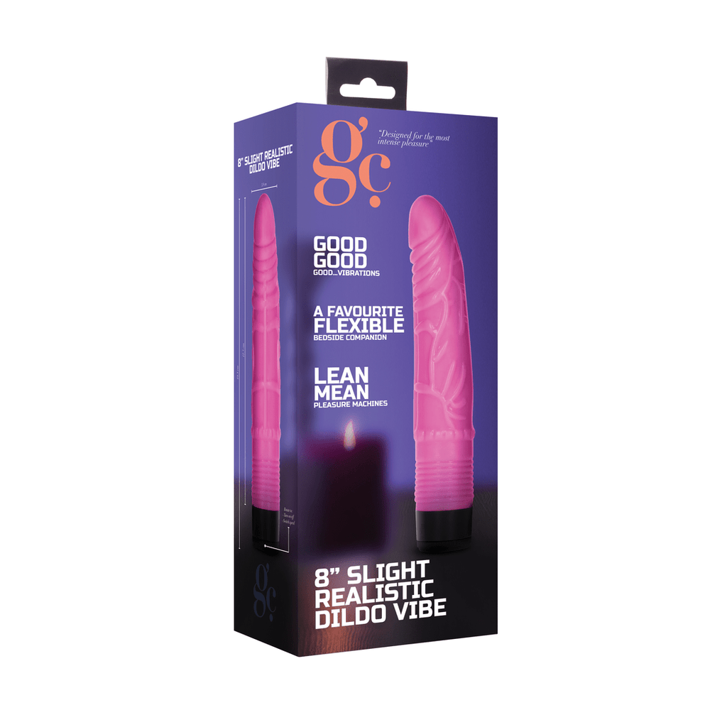 Slight - Realistische Dildo Vibrator - 20 cm - foto 7