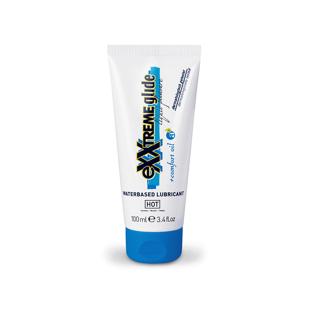 Exxtreme Glide - Waterbased Lubricant with comfort Oil - 3 fl oz / 100 ml