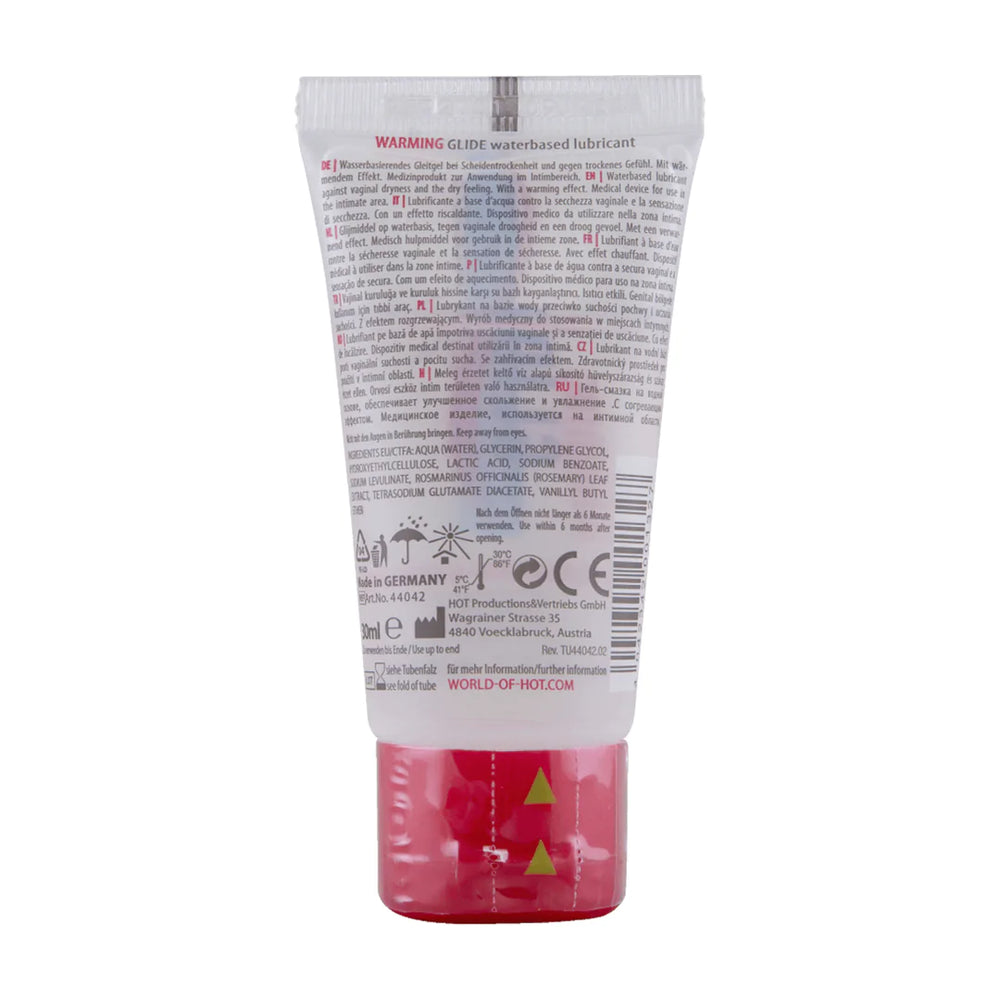 Warming Glide - Verwarmend Glijmiddel - 30 ml - foto 2