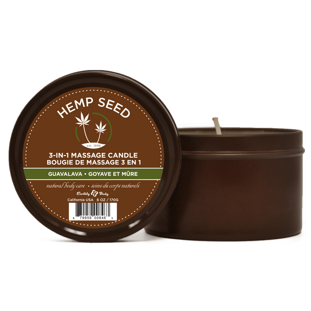 Earthly Body Guavalava massagekaars - 170gr