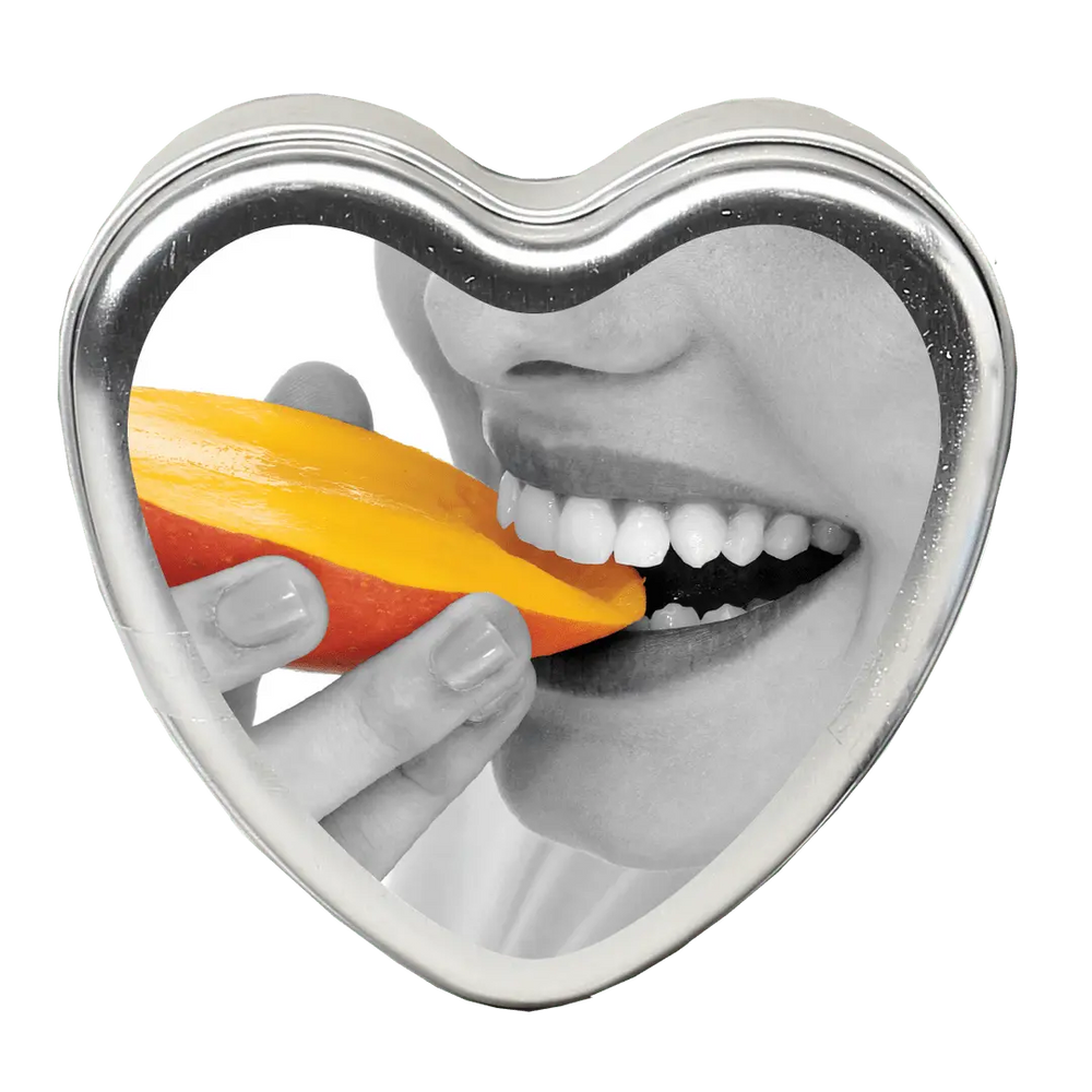 Earthly Body eetbare massagekaars mango
