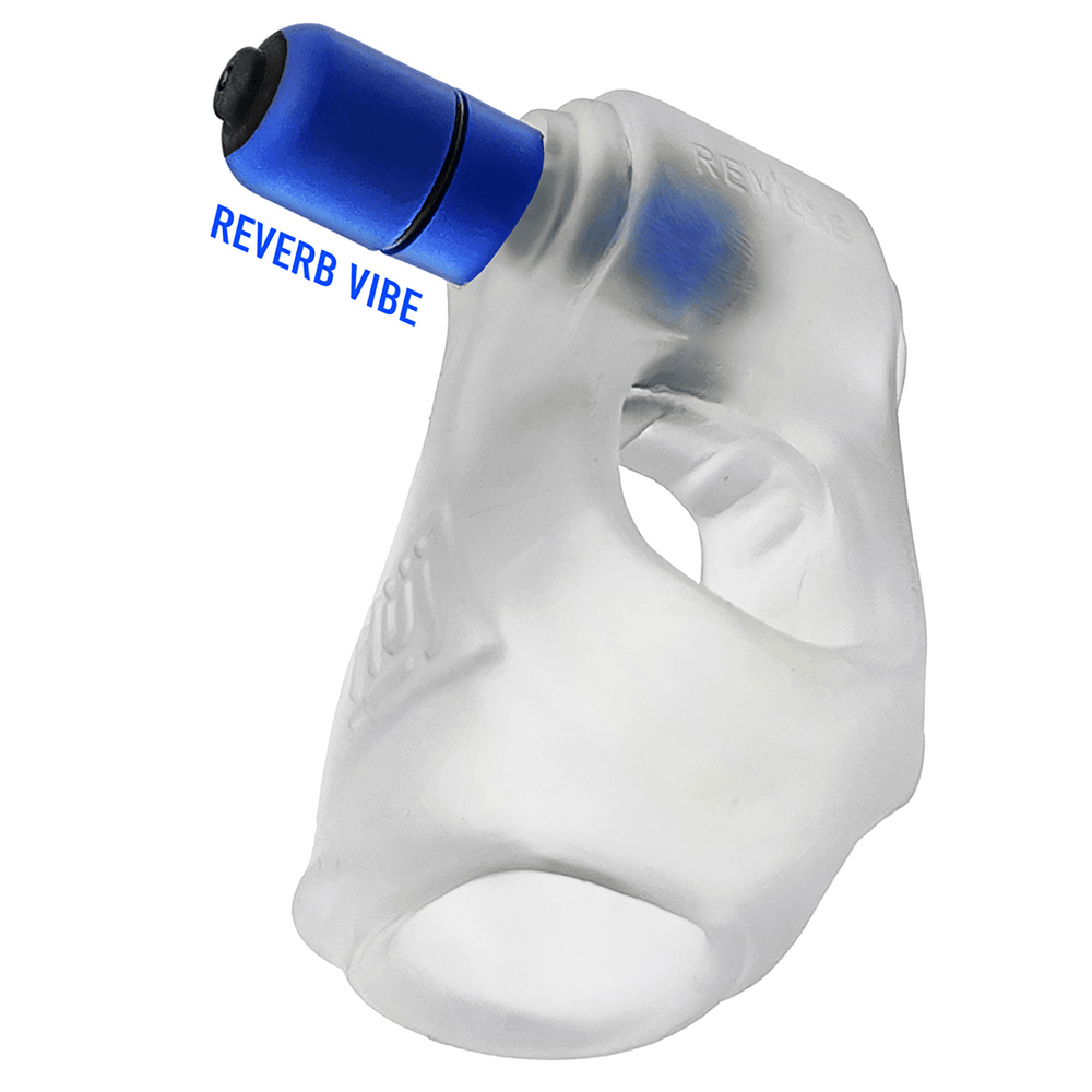 Revsling - Reverb Vibrerende Cocksling - Clear Ice / Blue - foto 4