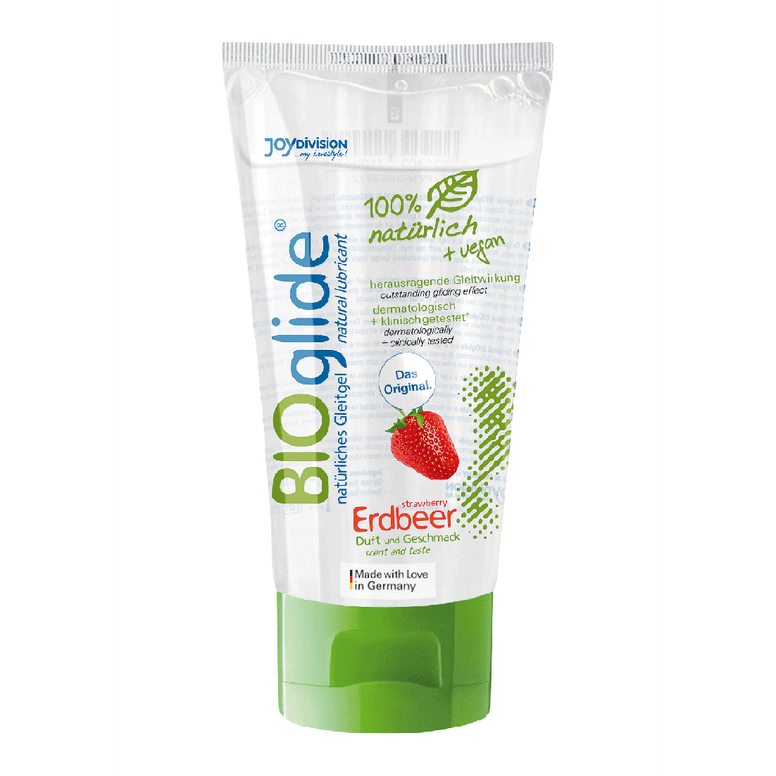 BIOglide - glijmiddel met aardbeiensmaak - 3 fl oz / 80 ml