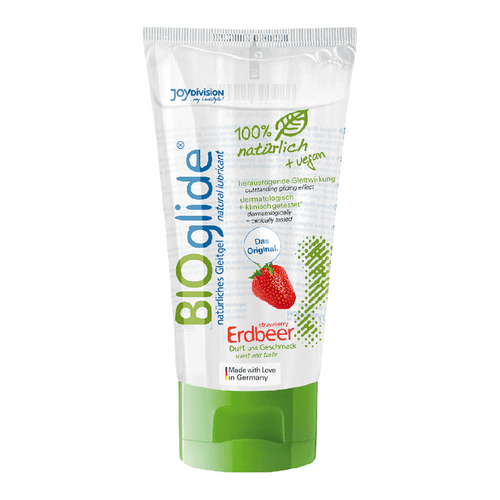 BIOglide - glijmiddel met aardbeiensmaak - 3 fl oz / 80 ml