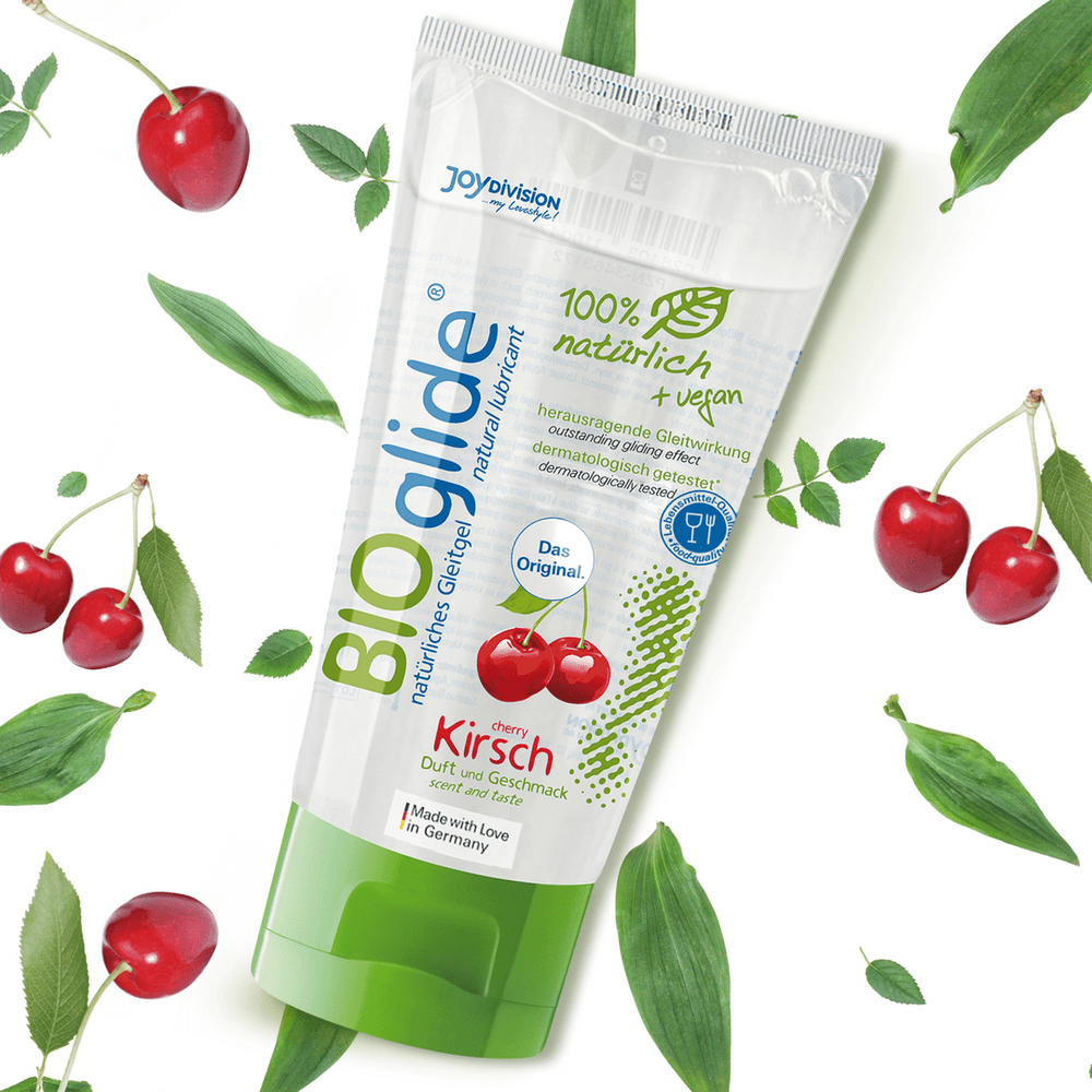 BIOglide - Glijmiddel met Aardbeiensmaak - Vegan - 80 ml - foto 2