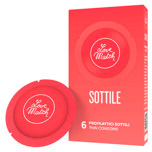 Sottile - Thin Condooms - 6 Pieces