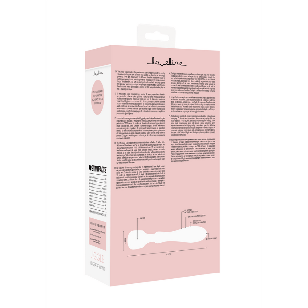 Jiggle - Massage Wand Vibrator - foto 7