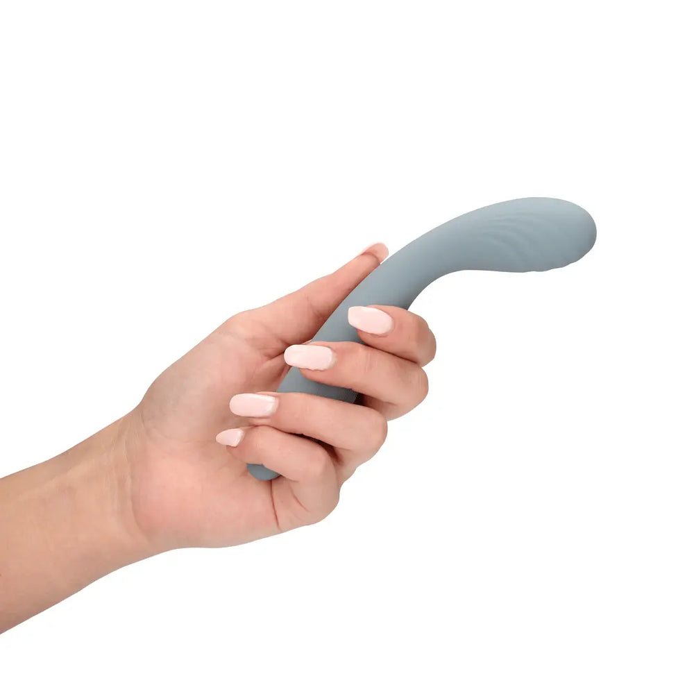 Super Zachte G-Spot Vibrator - Basalt Grijs - foto 5