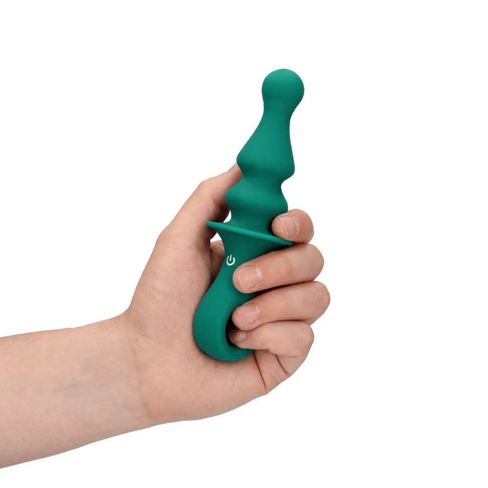 Pawn Shaped Anal Vibrator - Peacock Plume - foto 2