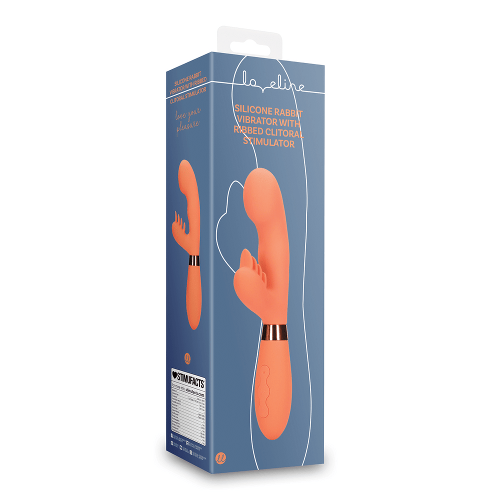 Rabbit Vibrator met Geribbelde Clitoris Stimulator - foto 6