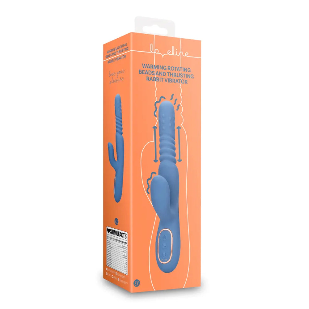 Verwarmende en stotende rabbit vibrator - foto 8