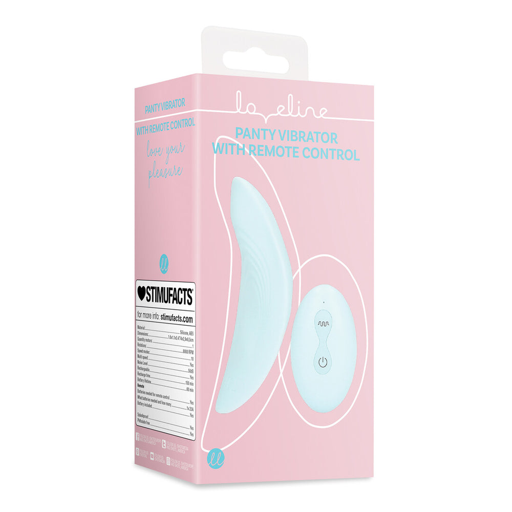 Panty Vibrator met Afstandsbediening - Arctic Blue
