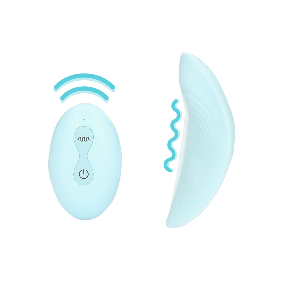 Panty Vibrator met Afstandsbediening - Arctic Blue