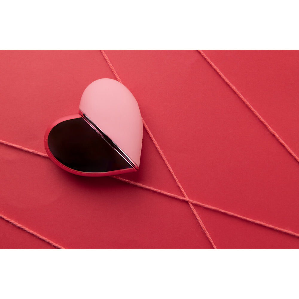 Tapping Heart Vibrator - Roze Arabesque