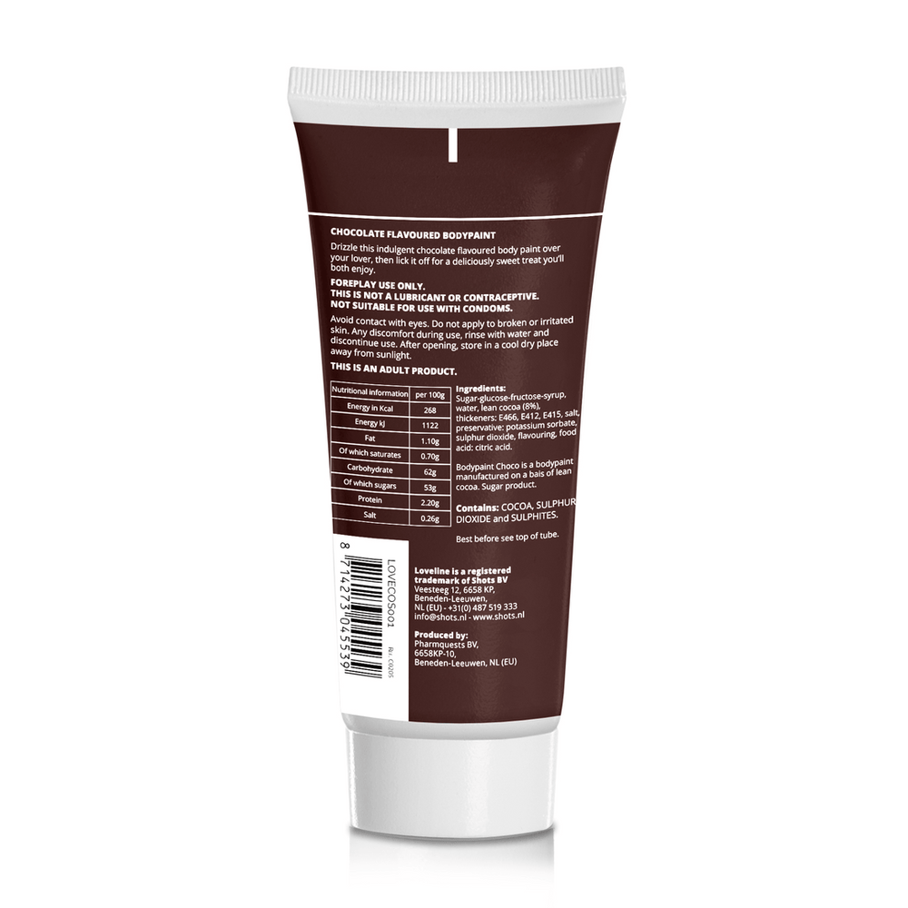 Bodypaint - Chocolade - 100 gr - foto 2