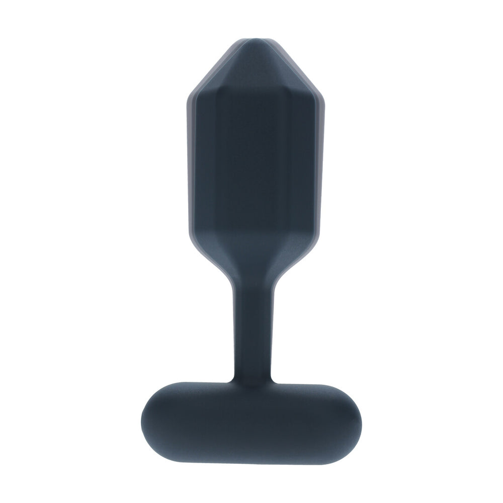 Hexagonale Vibrerende Siliconen Anale Plug - Zwart