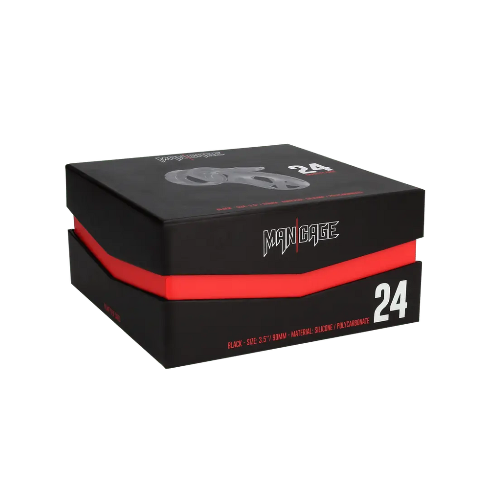 Model 24 - Peniskooi - 9 cm - Zwart - foto 4