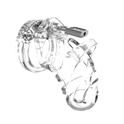Model 25 - peniskooi 9 cm - Transparent