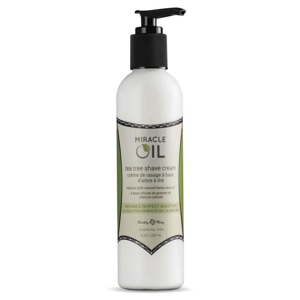 Miracle Oil Tea Tree Shaving Cream - 8 fl oz / 237 ml
