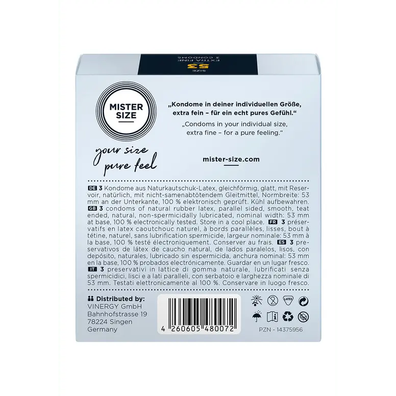 Pure Feel - Condooms 53 mm - foto 2