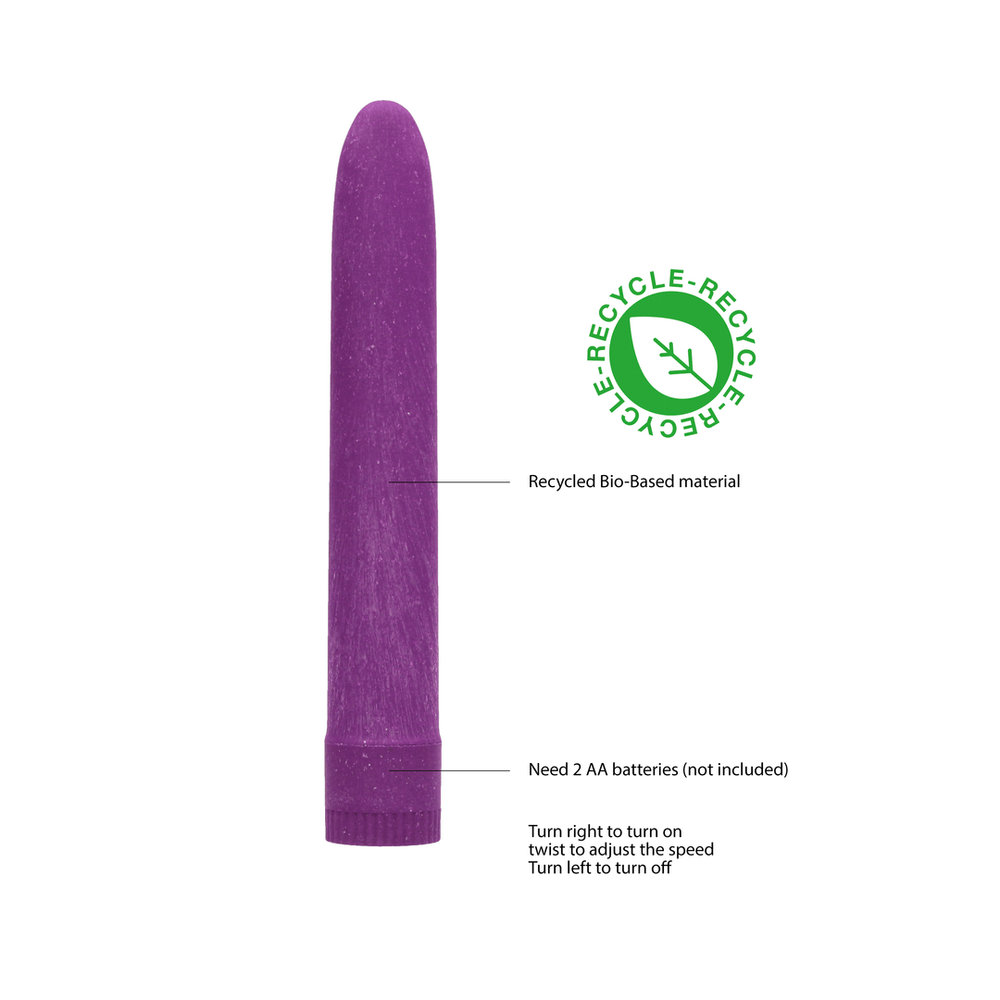Biodegradable Vibrator - 7 / 18 cm - foto 8
