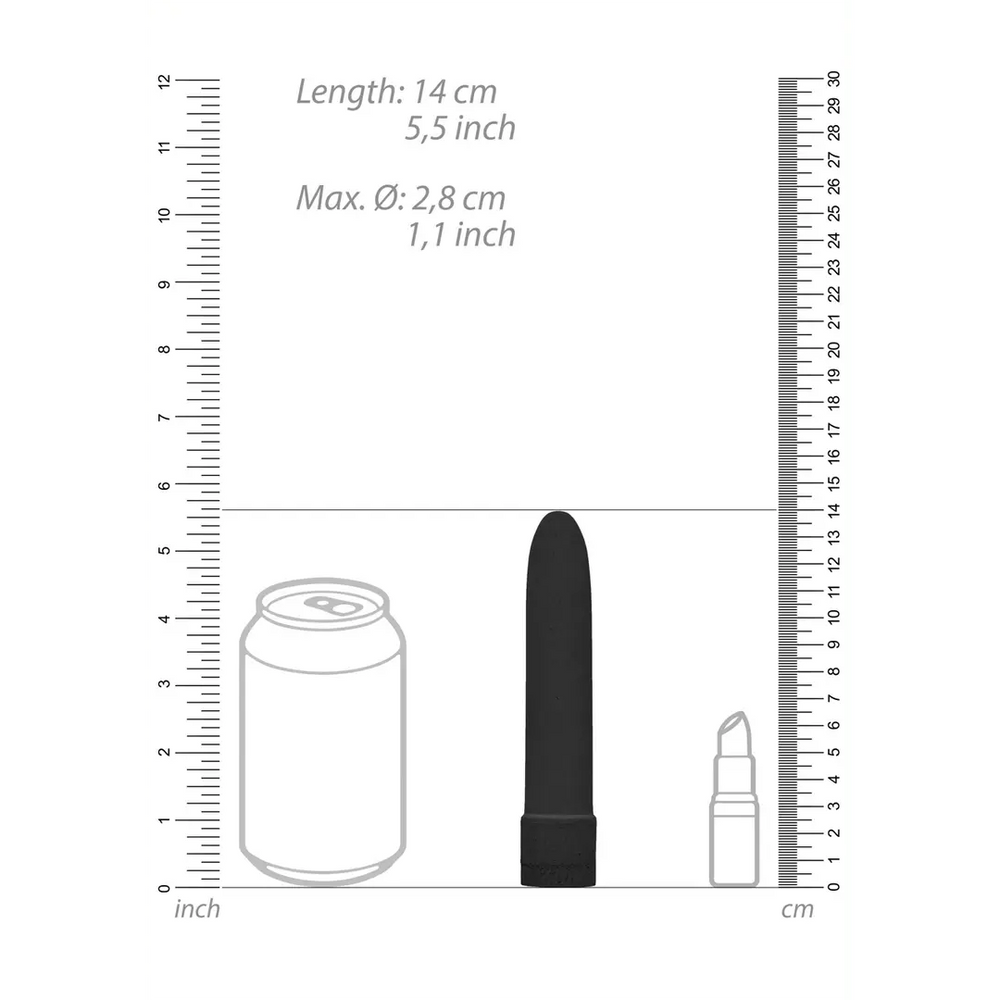 Biodegradable Vibrator - 5.5 / 14 cm - foto 9
