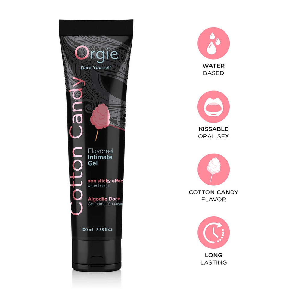 Lube Tube Cotton Candy - Glijmiddel - 100 ml - foto 2