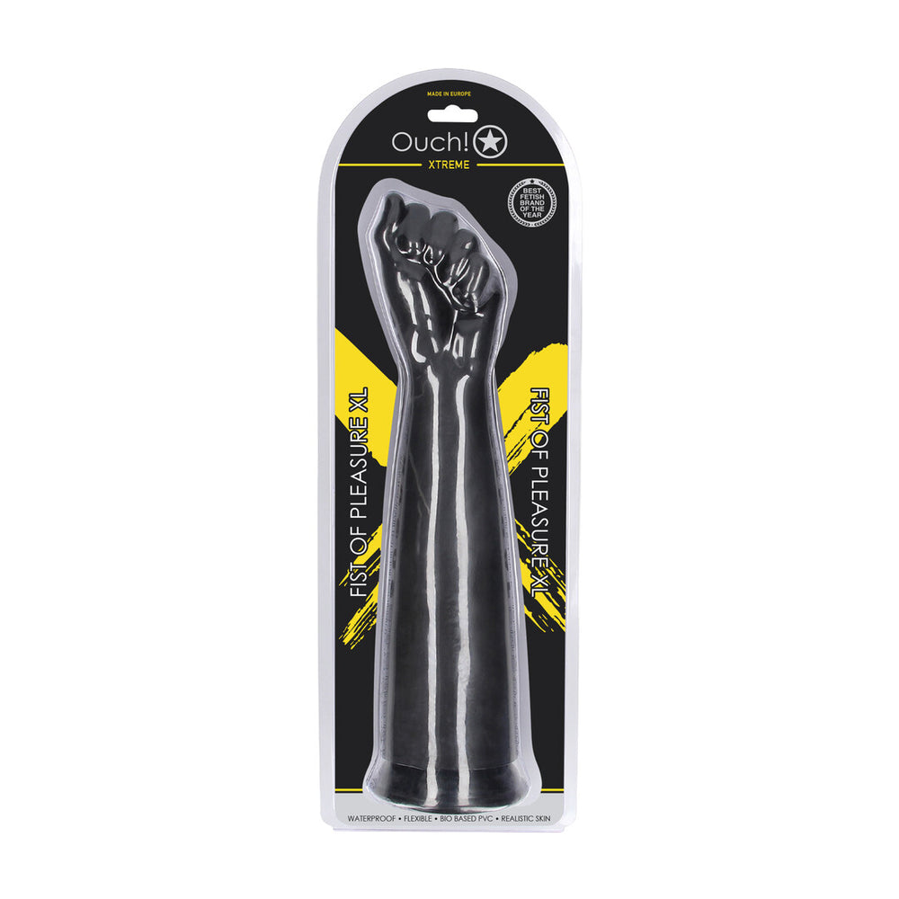 Fist of Pleasure XL - Fist Dildo - 1336 gr / 35 cm - Black