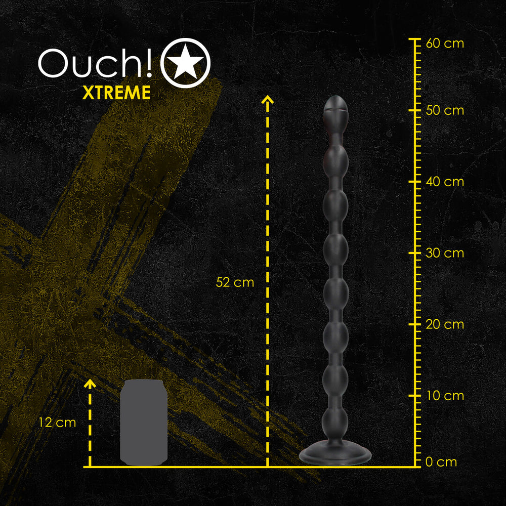 Chain Reaction - Anal Plug - 462 gr / 49 cm - Black