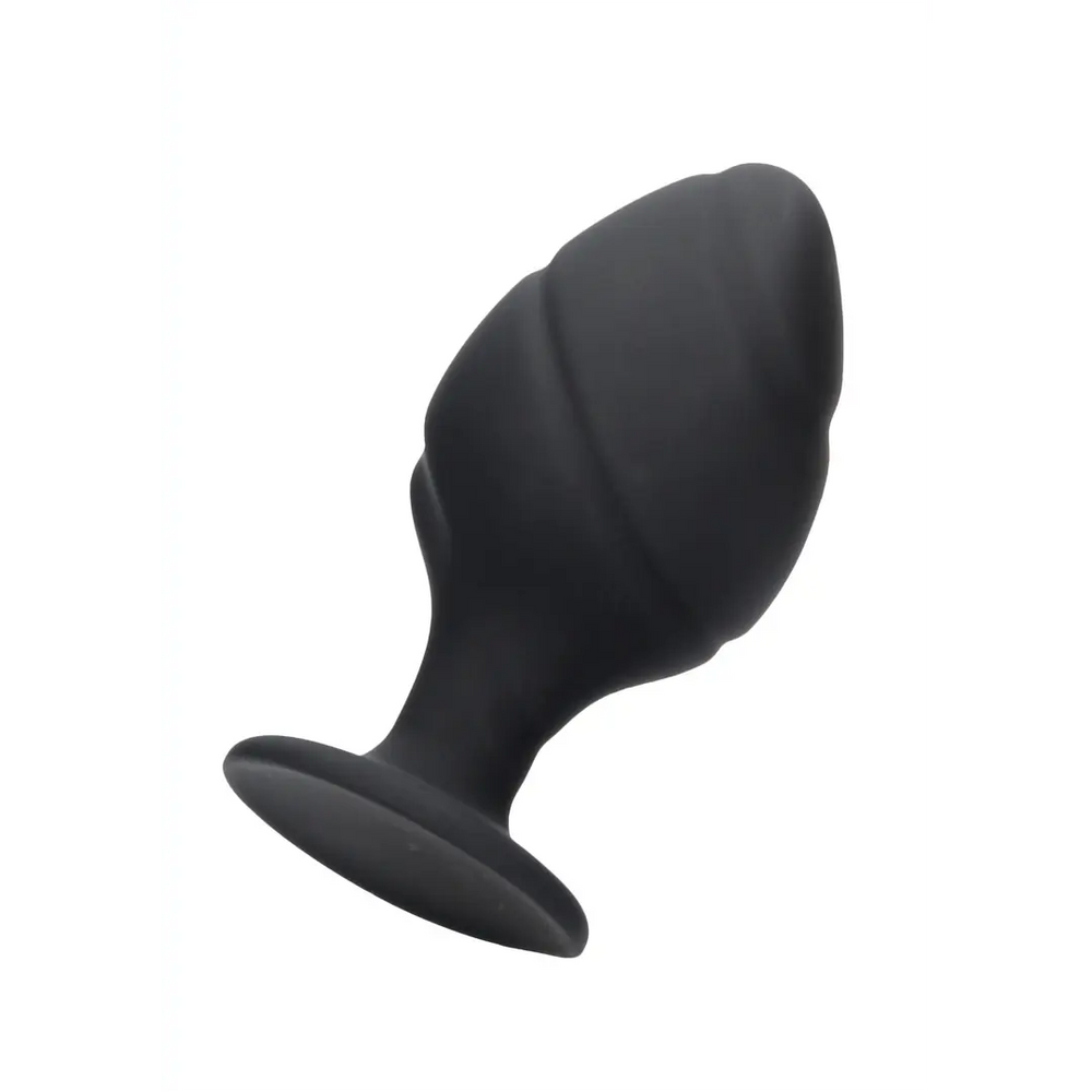 Ouch! - Swirled Butt Plug Set - Zwart - foto 5