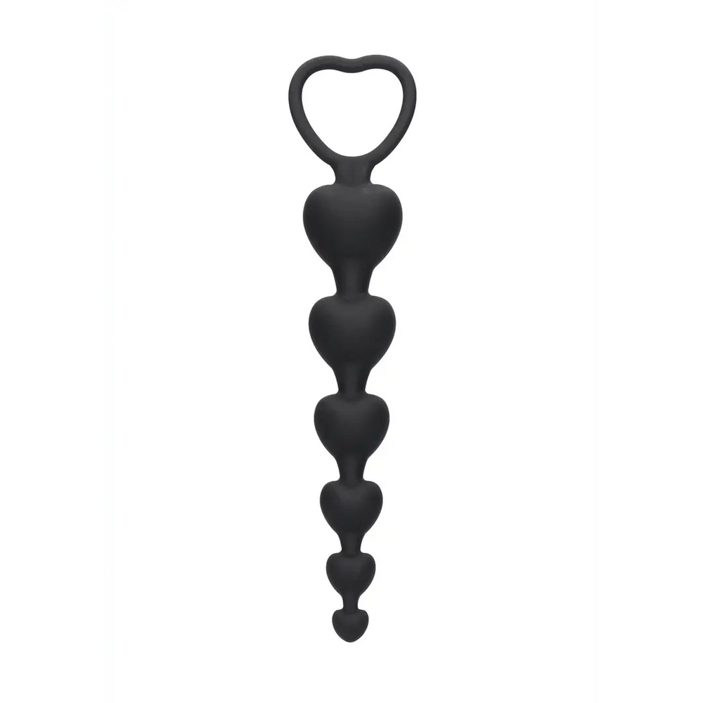 Anal Heart Beads