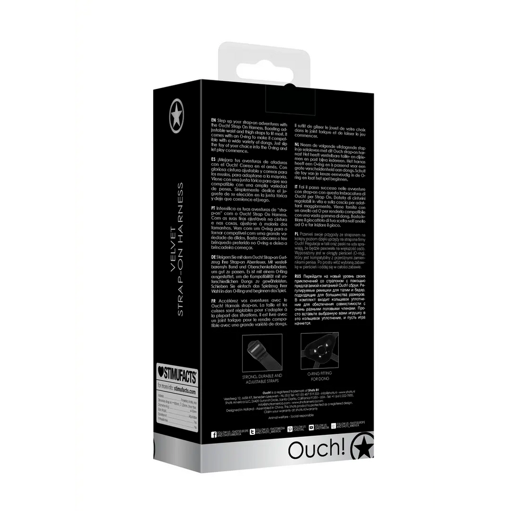 Adjustable Harness with O-Ring for Dildo - foto 4