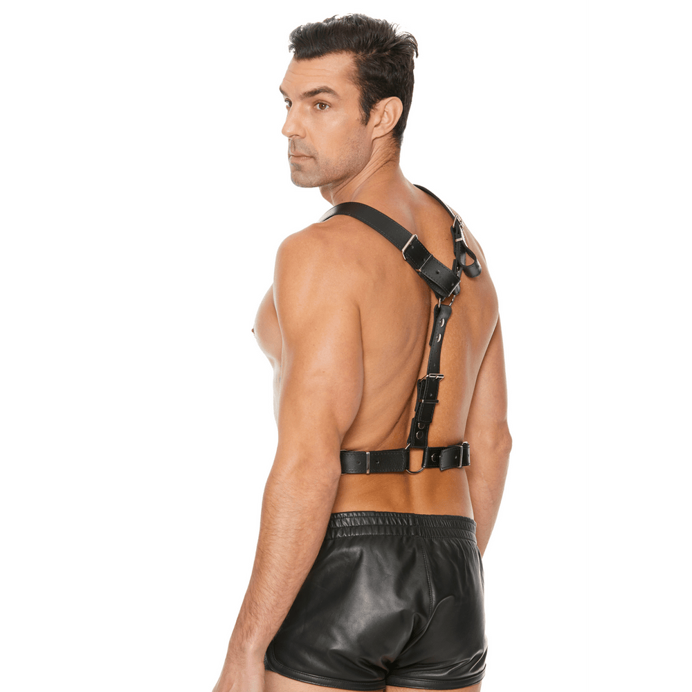 Twisted Bit Leather Harness - One Size - foto 2