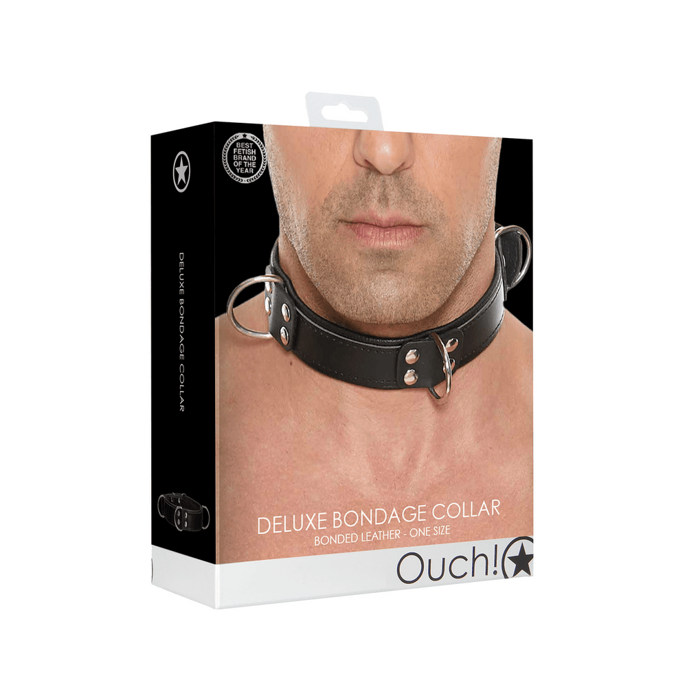 Deluxe Bondage Collar - One Size - foto 3
