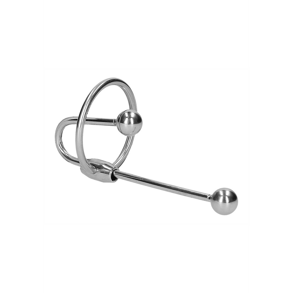 Penis Plug met ball - 10mm - foto 4