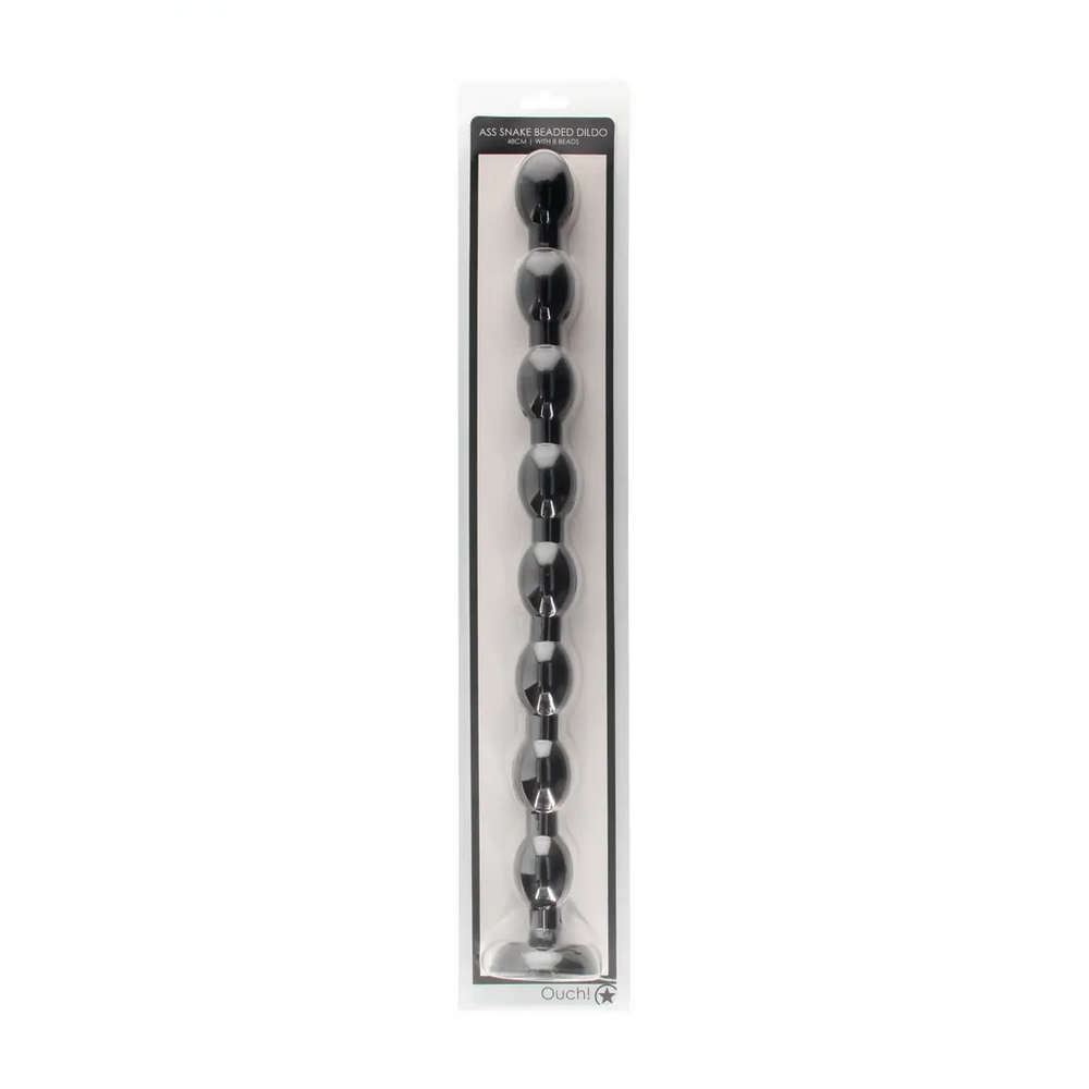 Ass Snake Beaded Dildo - 19 / 48 cm - foto 3