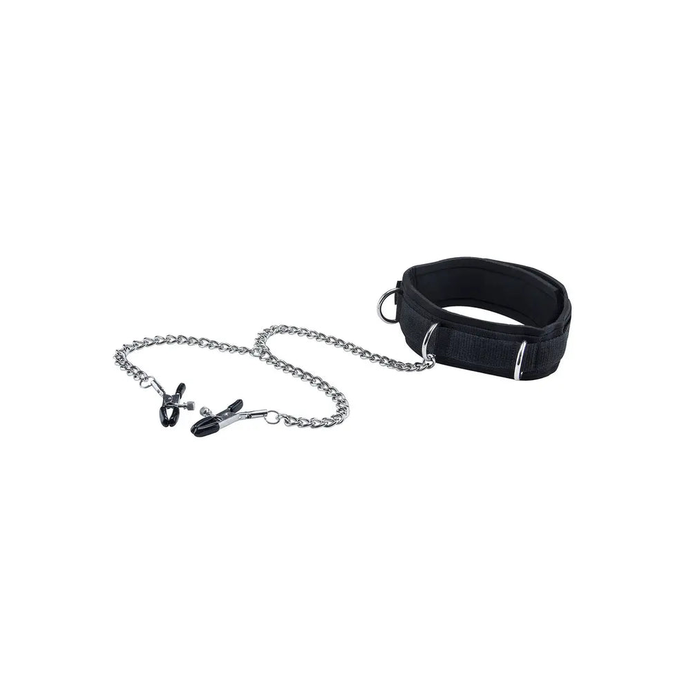 Velcro Collar with Nipple Clamps - foto 5