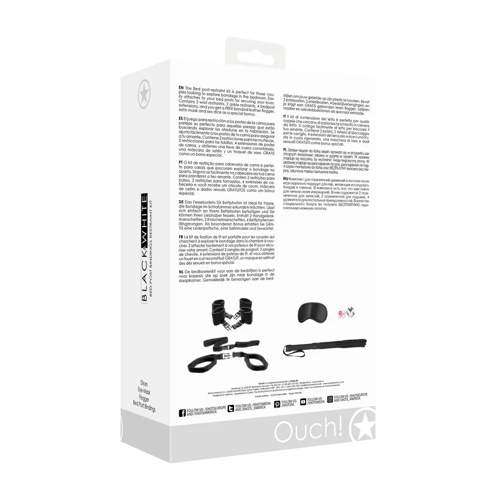 Ouch! - Bed Bindingen Bevestiging Set! - foto 5