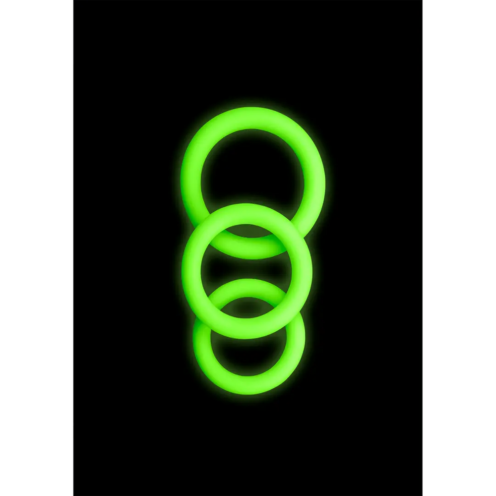 Cockring Set - Glow in the Dark - foto 7
