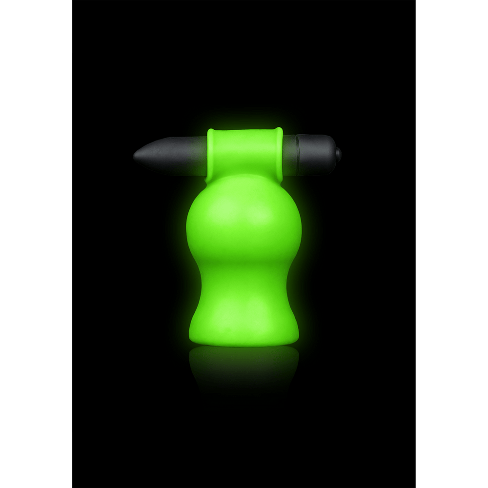 Vibrating Head Masturbator - Glow in the Dark