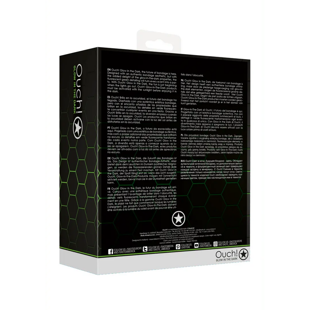 Oogmasker - Glow in the Dark - foto 5